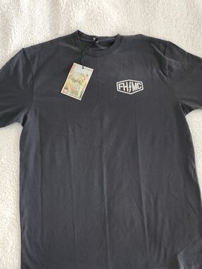 FHMC Black Short-Sleeve Logo Tee